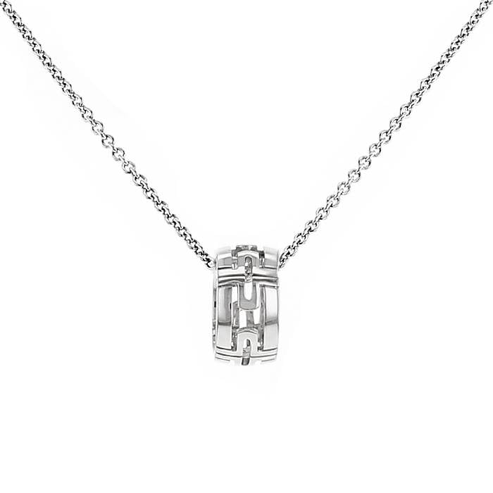 BVLGARI PARENTESI NECKLACE SILVER