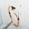BVLGARI DREAM BRACELET OPEN PINK GOLD MOP