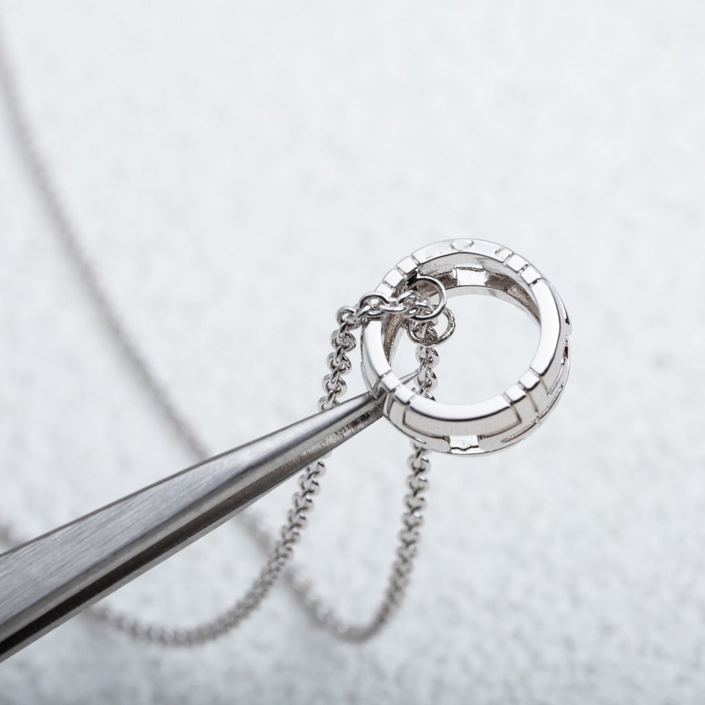 BVLGARI PARENTESI NECKLACE SILVER