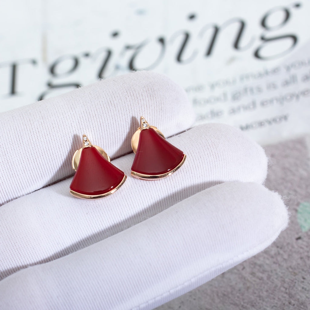 BVLGARI DIVAS DREAM EARRINGS PINK GOLD