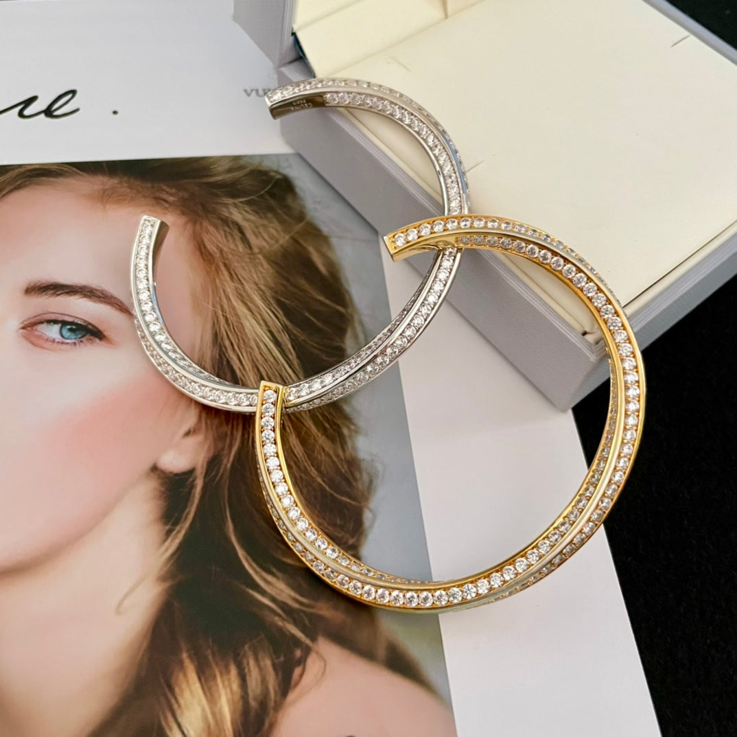 CHOPARD EDWIGE TWISTED DIAMOND BRACELET