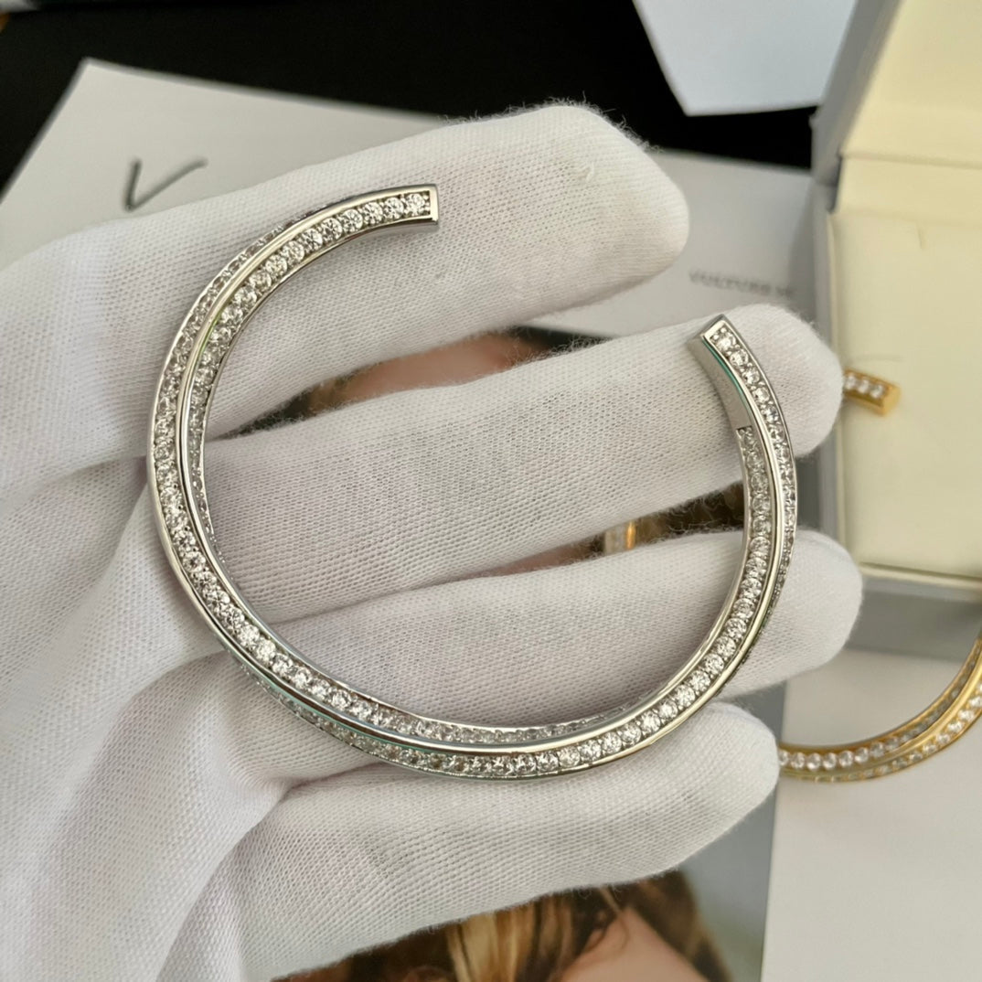 CHOPARD EDWIGE TWISTED DIAMOND BRACELET