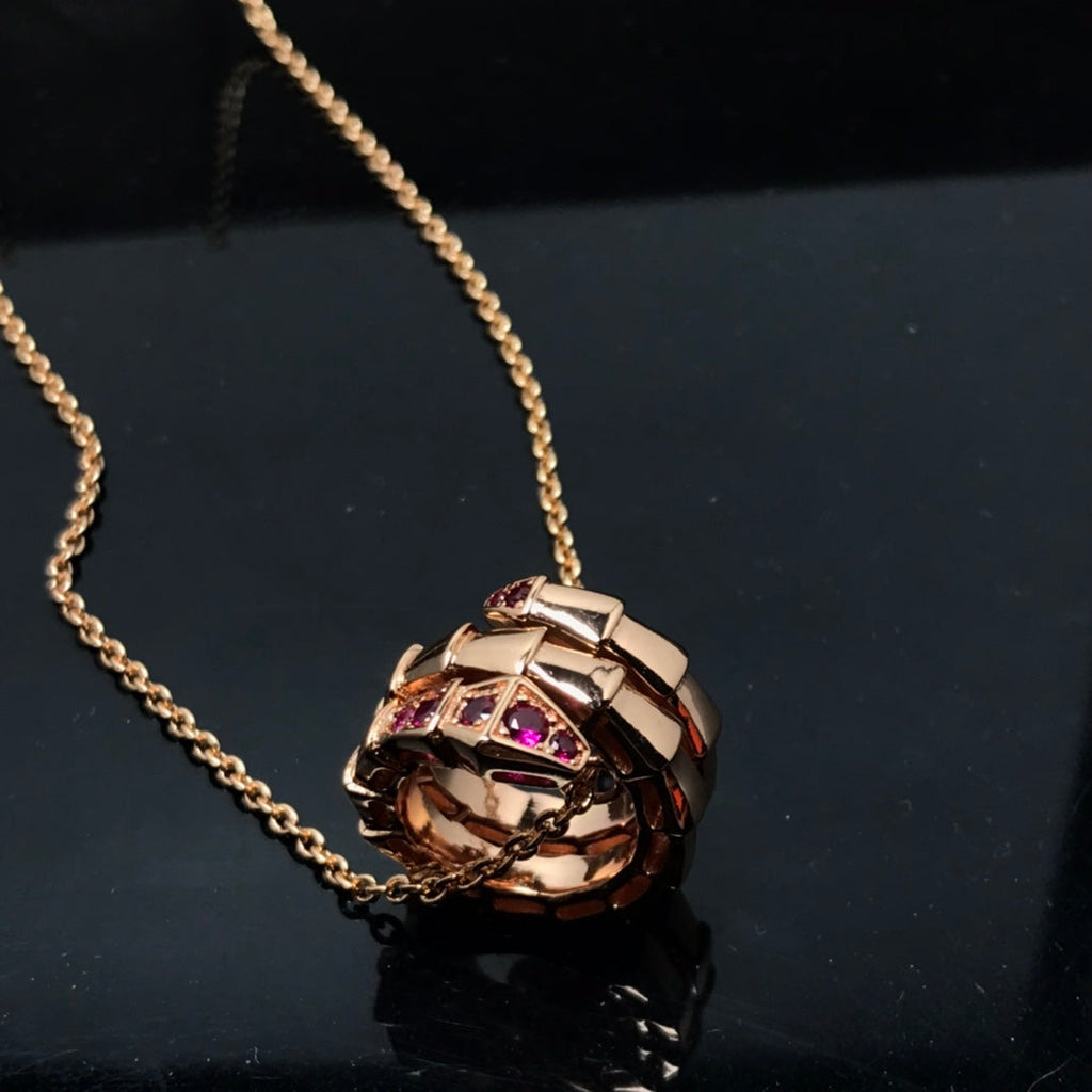BVLGARI SERPENTI PEDANT NECKLACE