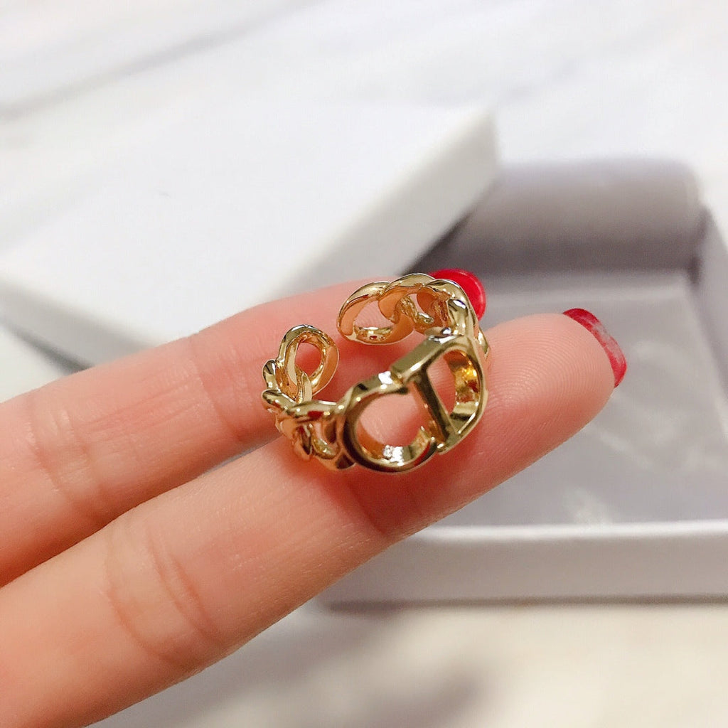 DIOR CD 30 MONTAIGNE OPEN RING