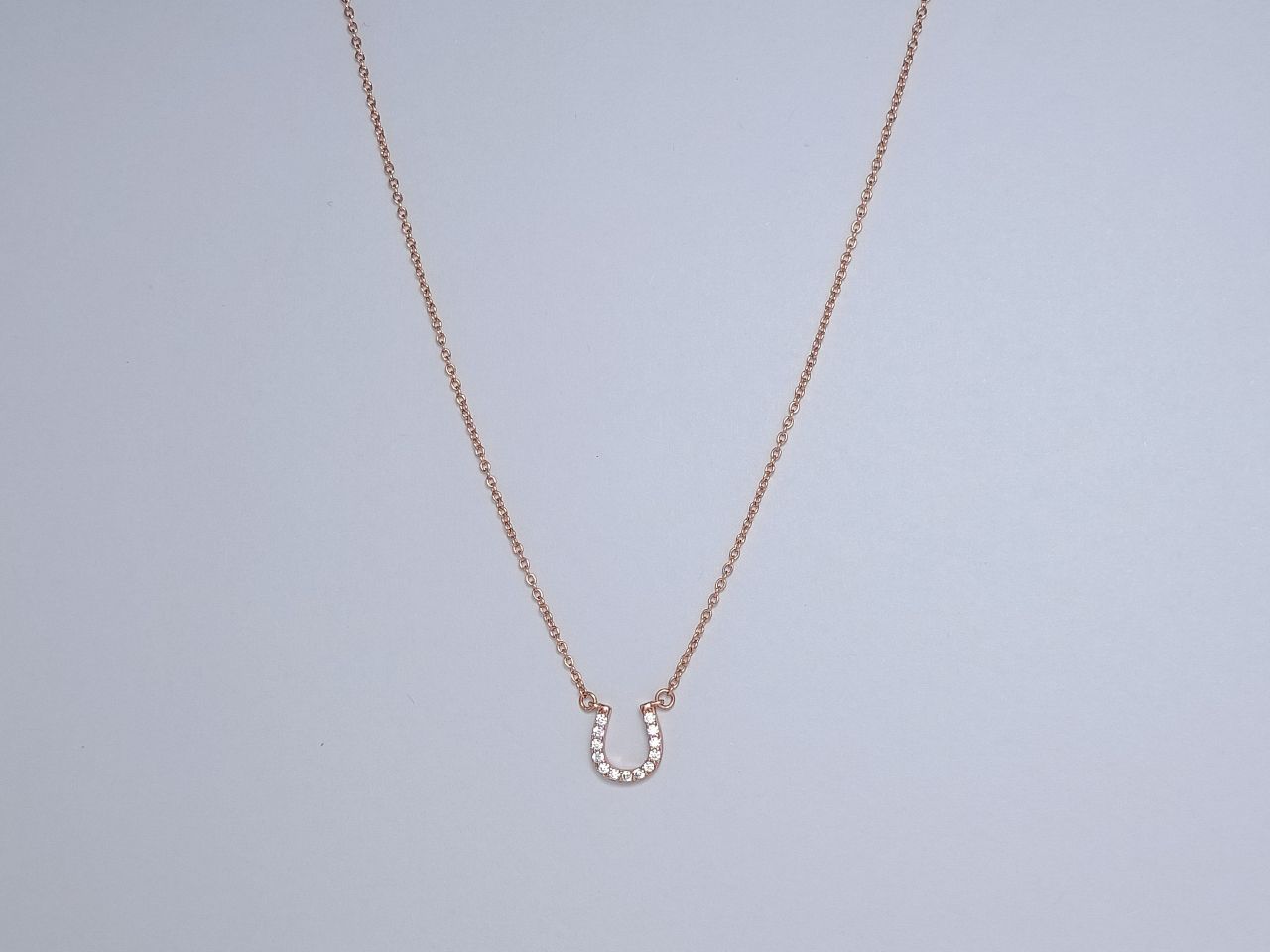 TIFFANY U DIAMONDS PEDANT NECKLACE