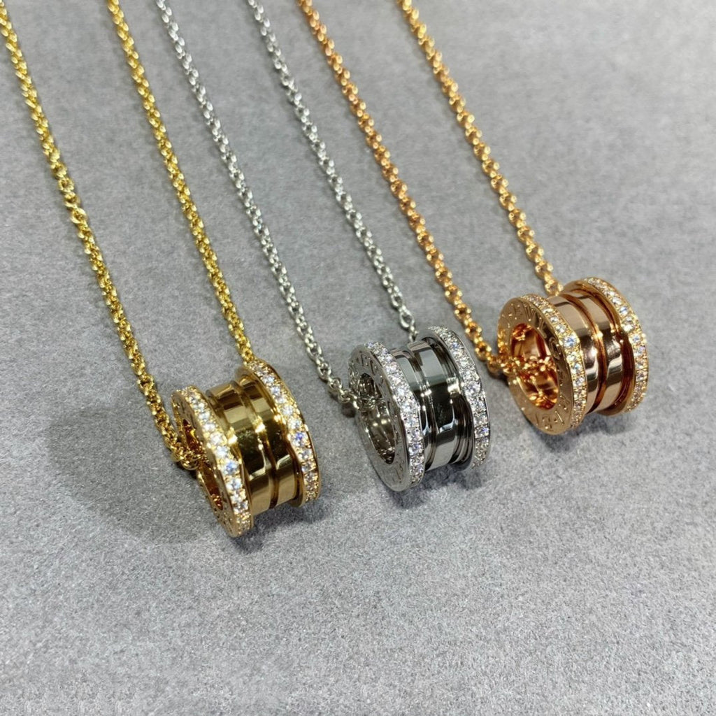 BVLGARI ZERO 1 DIAMOND NECKLACE
