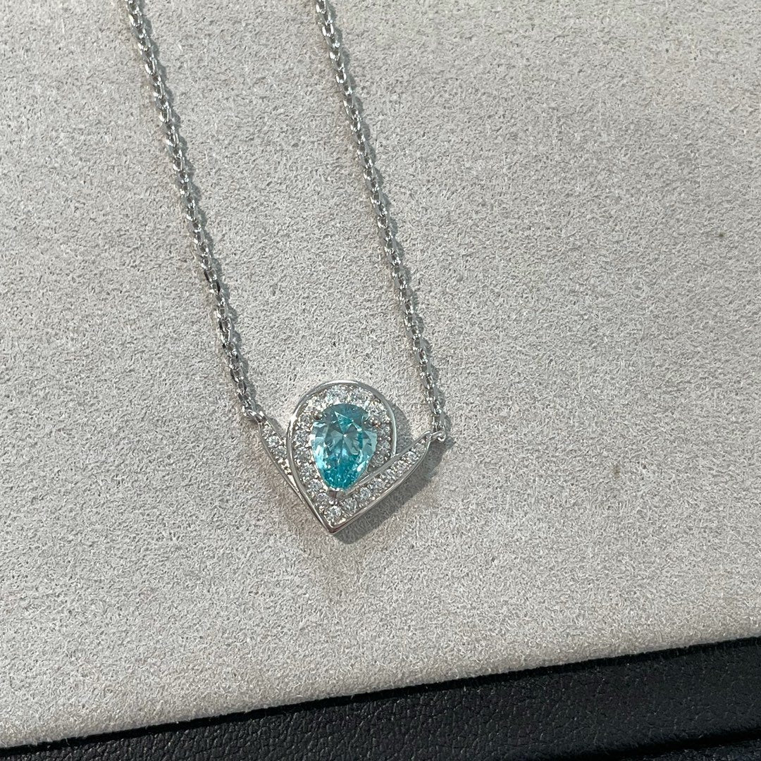 CHAUMET JOSEPHINE AGRETTE SILVER NECKLACE