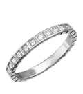 CHOPARD ICE CUBA RING SILVER FULL DIAMOND