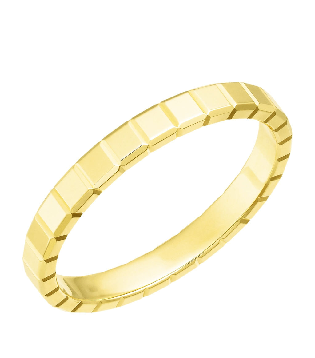 CHOPARD ICE CUBA RING GOLD
