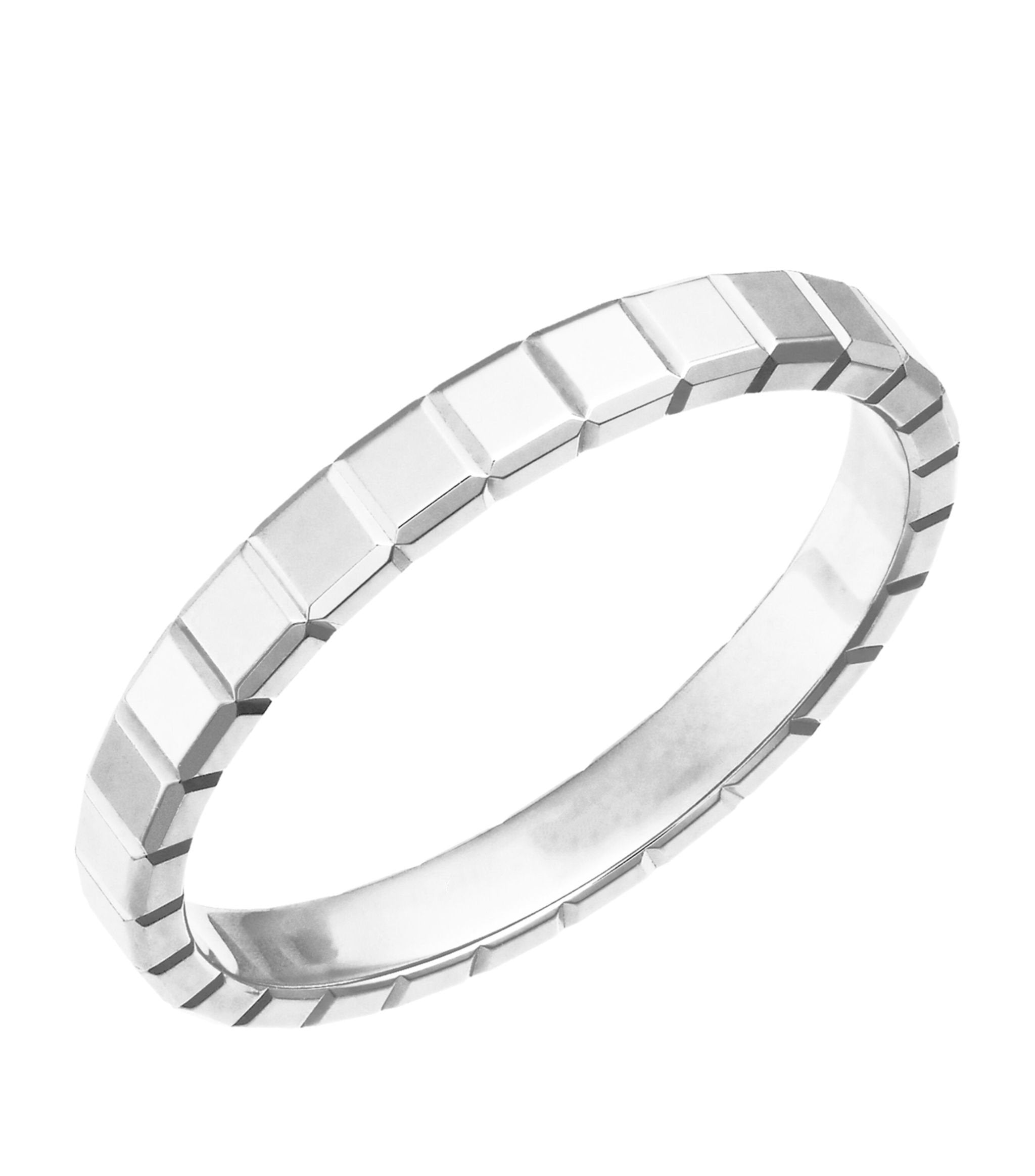 CHOPARD ICE CUBA RING SILVER