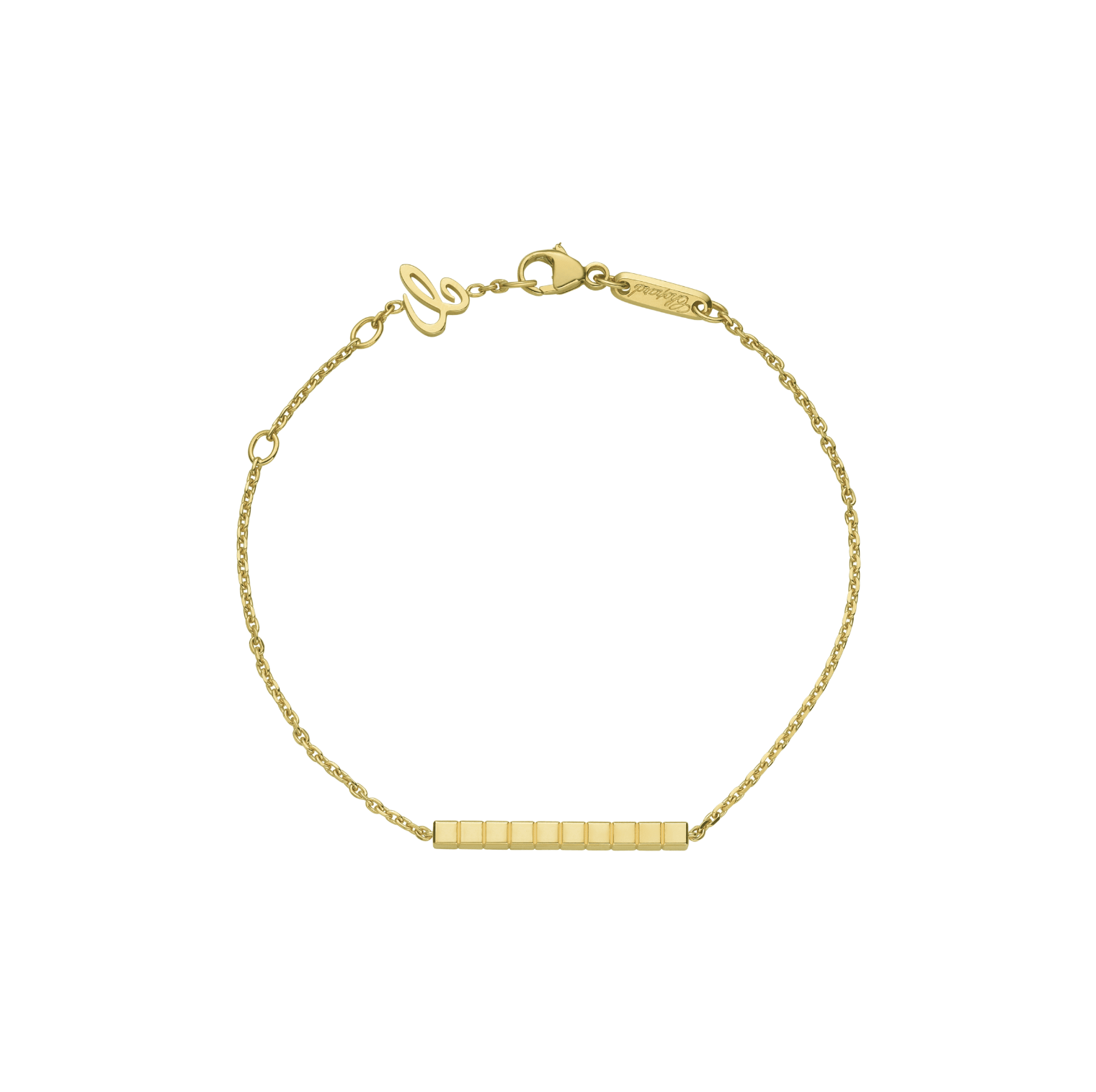 CHOPARD ICE CUBE 10 ELEMENTS GOLD BRACELET