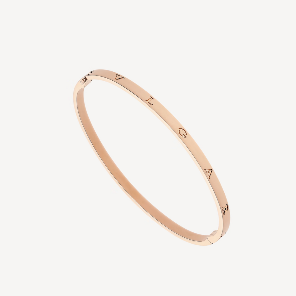 BVLGARI ZERO 1 PINK GOLD BRACELET