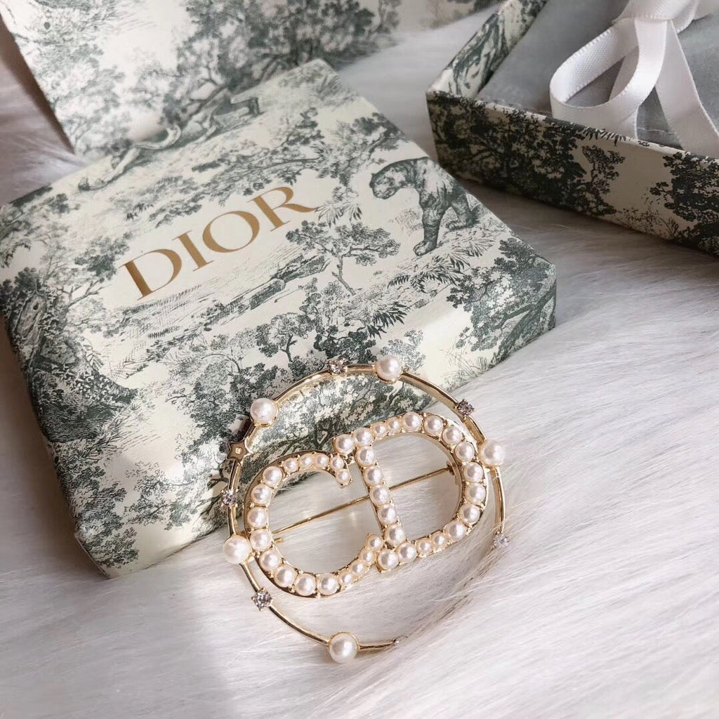 DIOR CD Brooch 06