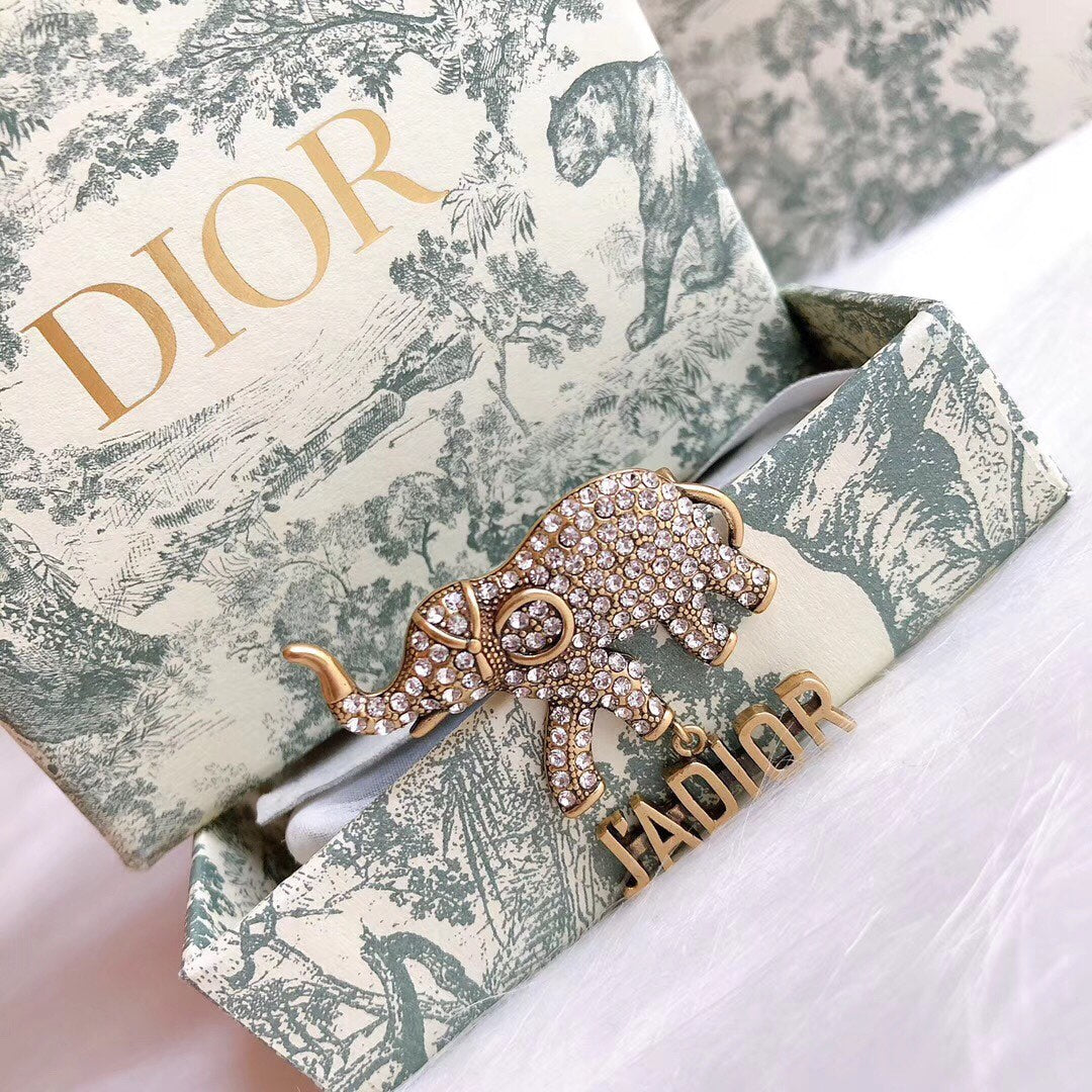 DIOR CD Brooch 03