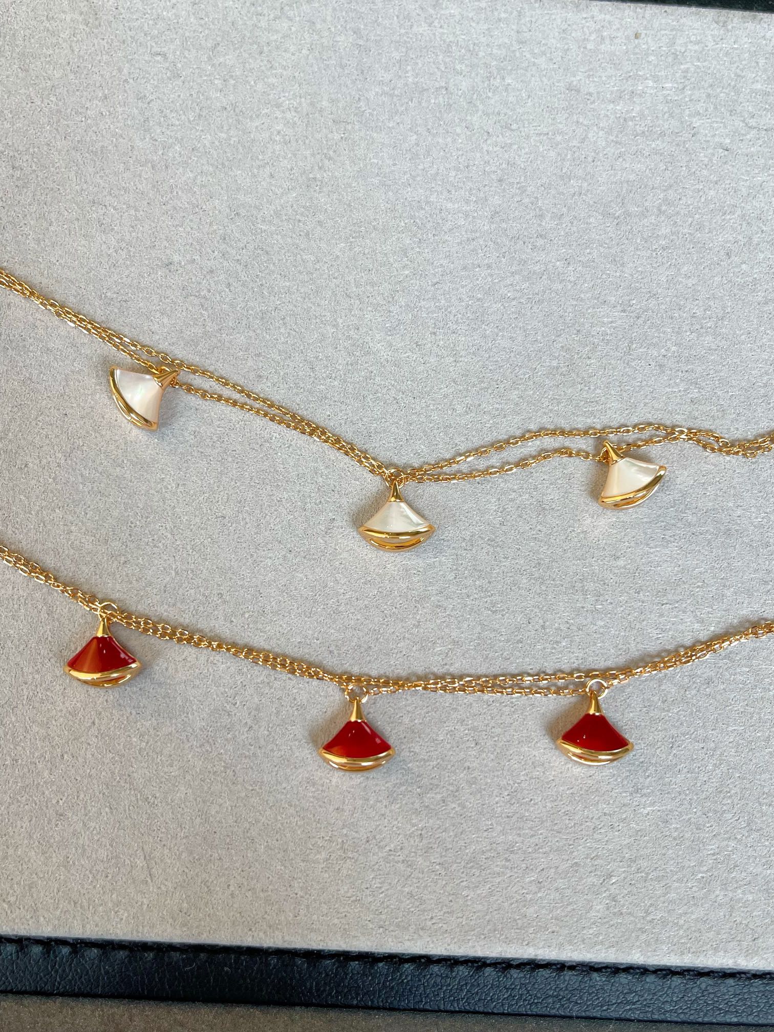 BVLGARI BVL 4 MOTIF GOLD DIVA DREAM BRACELET