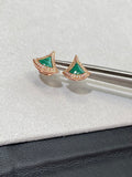 BVLGARI DIVAS DREAM EARRINGS PINK GOLD DIAMOND