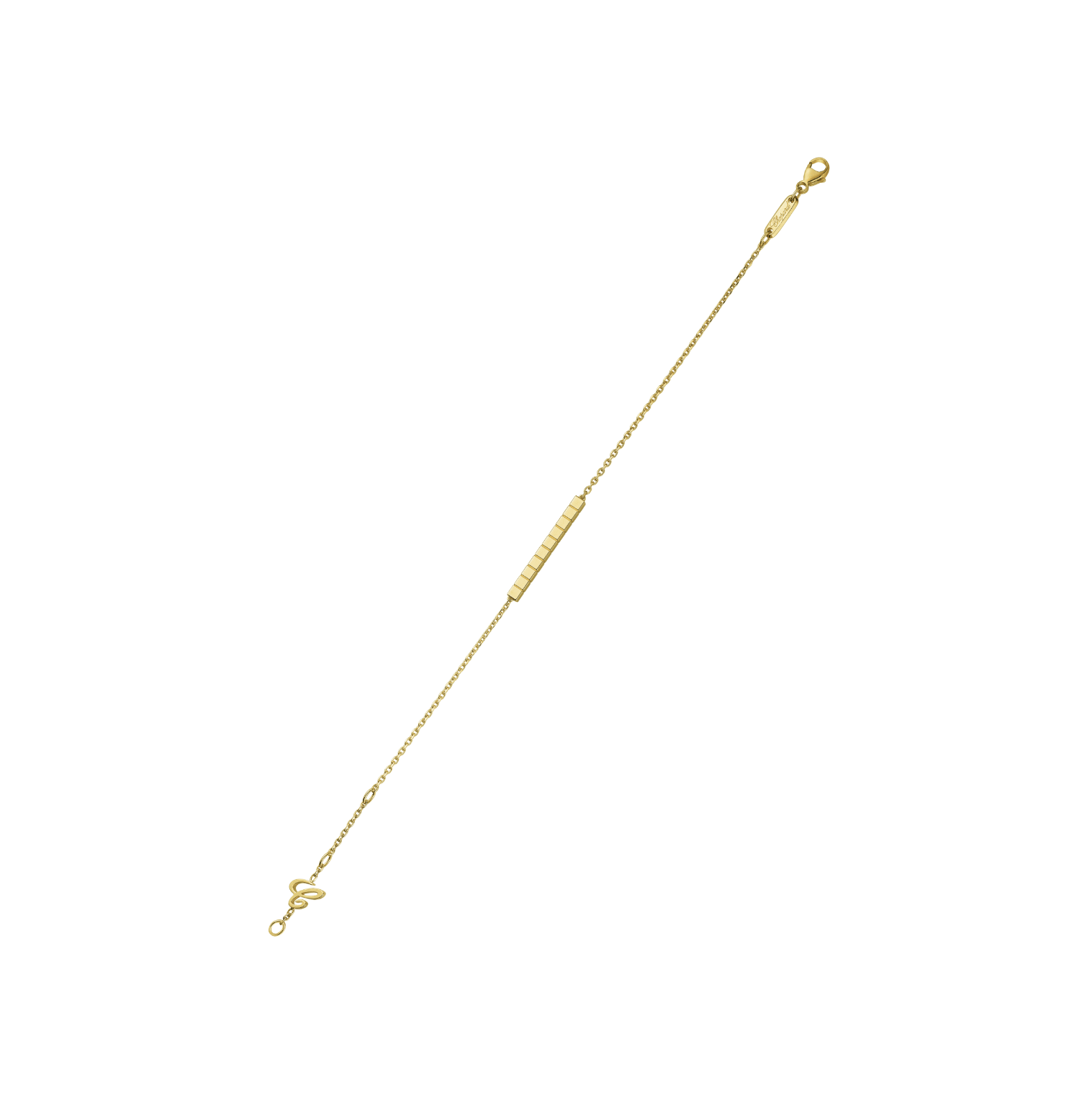 CHOPARD ICE CUBE 10 ELEMENTS GOLD BRACELET