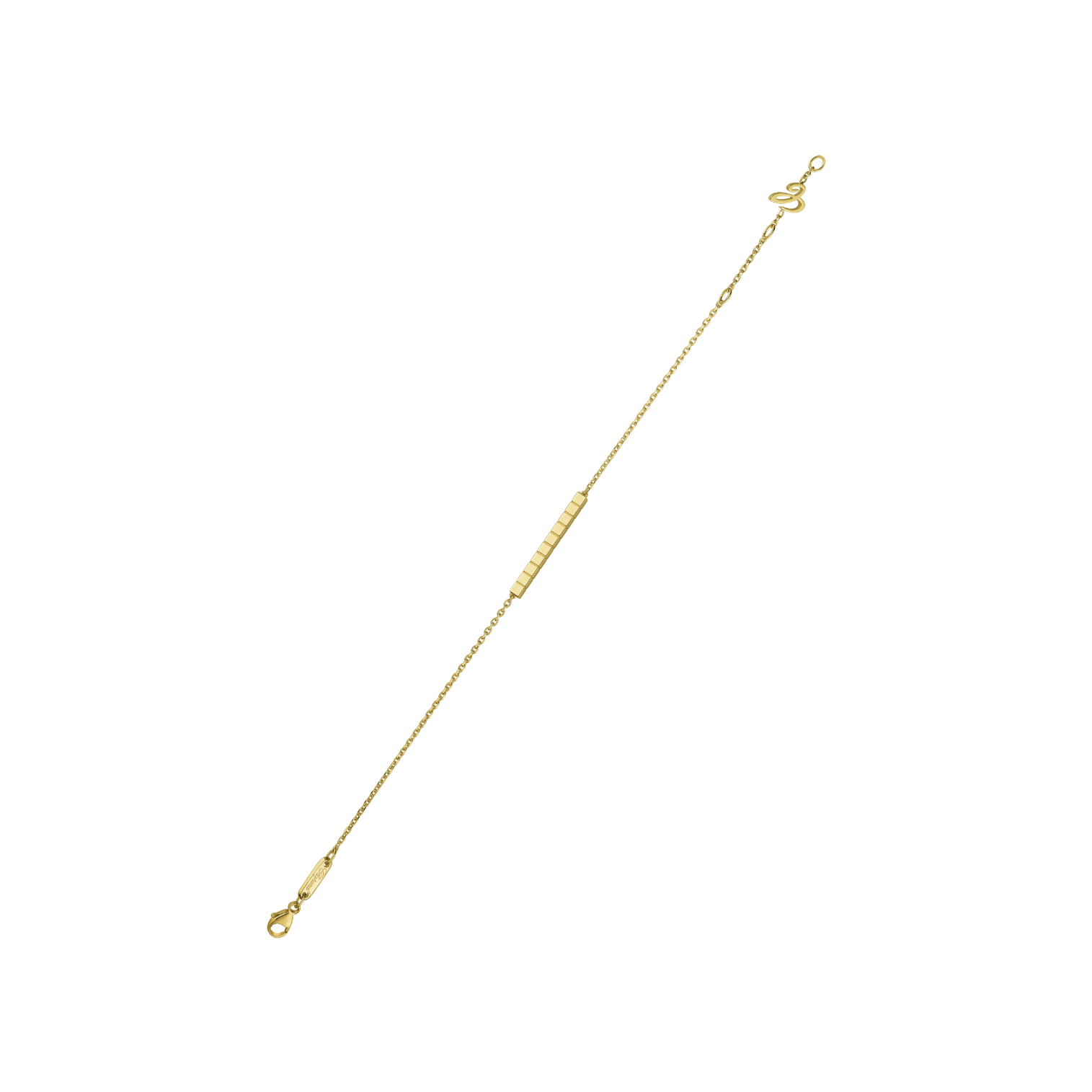 CHOPARD ICE CUBE 10 ELEMENTS GOLD BRACELET