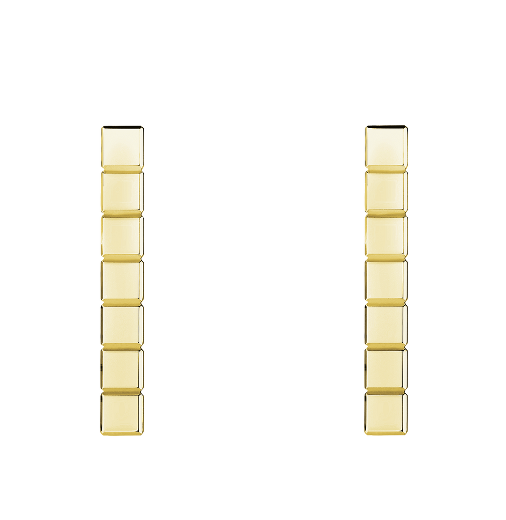 CHOPARD ICE CUBE GOLD EARRINGS
