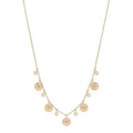 DIOR ROSE VENTS 5 MOTIF NECKLACE