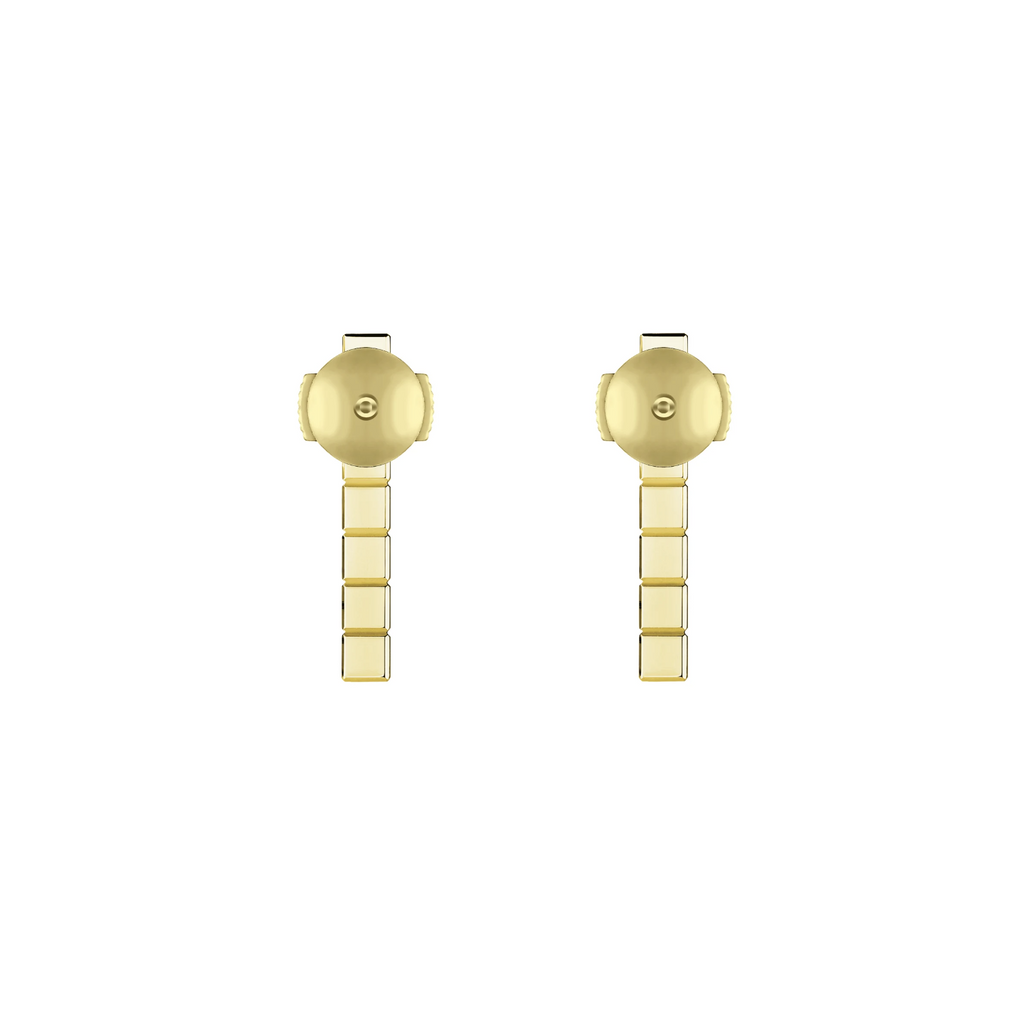 CHOPARD ICE CUBE GOLD EARRINGS