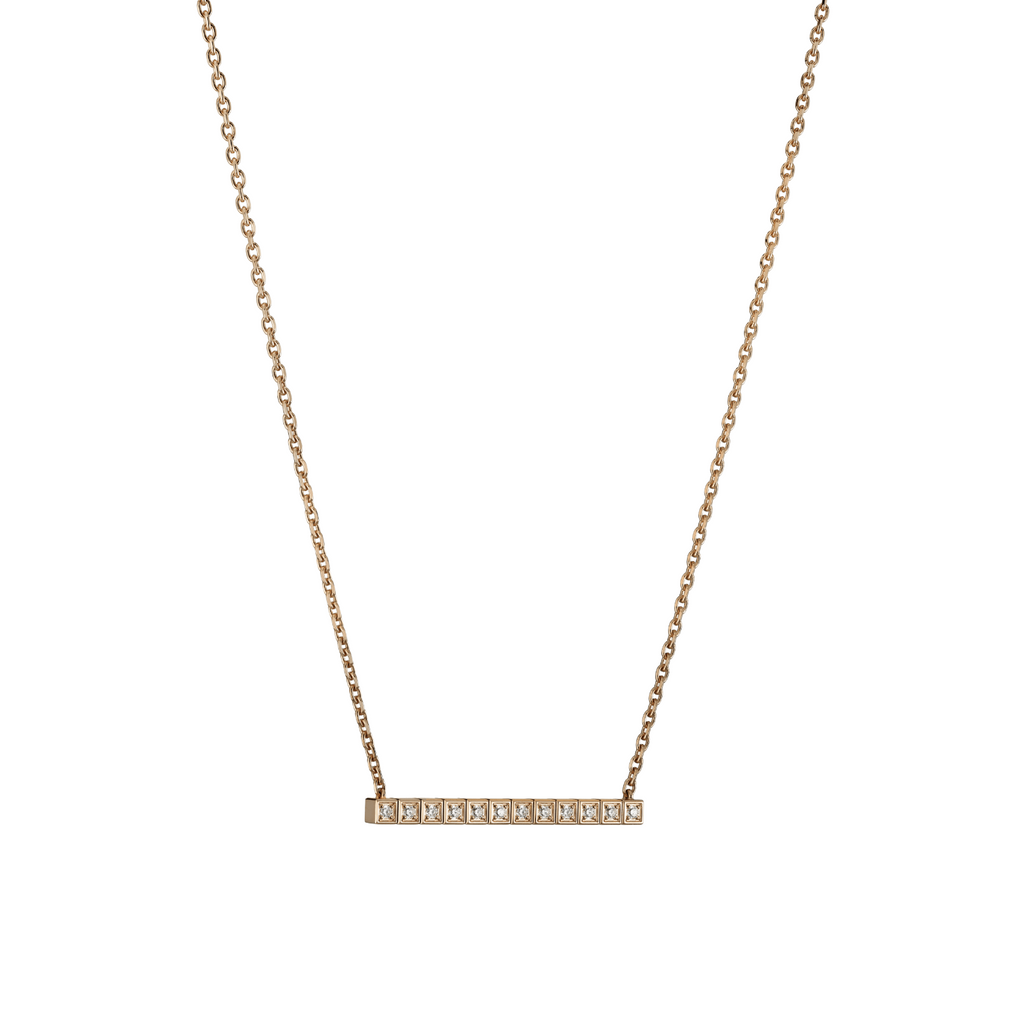 CHOPARD ICE CUBE FULL-SET DIAMONDS NECKLACE