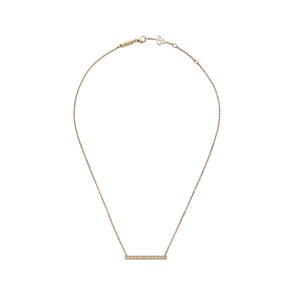 CHOPARD ICE CUBE FULL-SET DIAMONDS NECKLACE