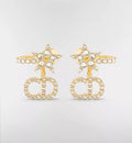 DIOR Dior Clair D Lune Gold With White Crystals