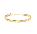 FENDI F BAGUETTE LINK CHAIN  GOLD BRACELET