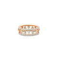 CHAUMET DEWDROP DIAMOND PAVED RING