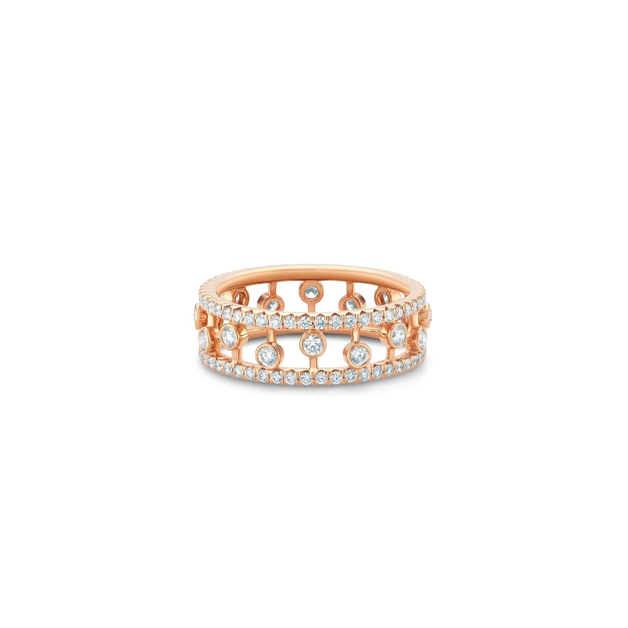 CHAUMET DEWDROP DIAMOND PAVED RING