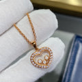 CHOPARD HAPPY HEART DIAMOND NECKLACE