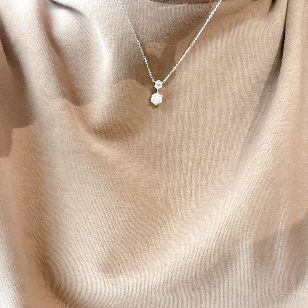 CHAUMET JOSEPHINE SILVER DIAMOND NECKLACE