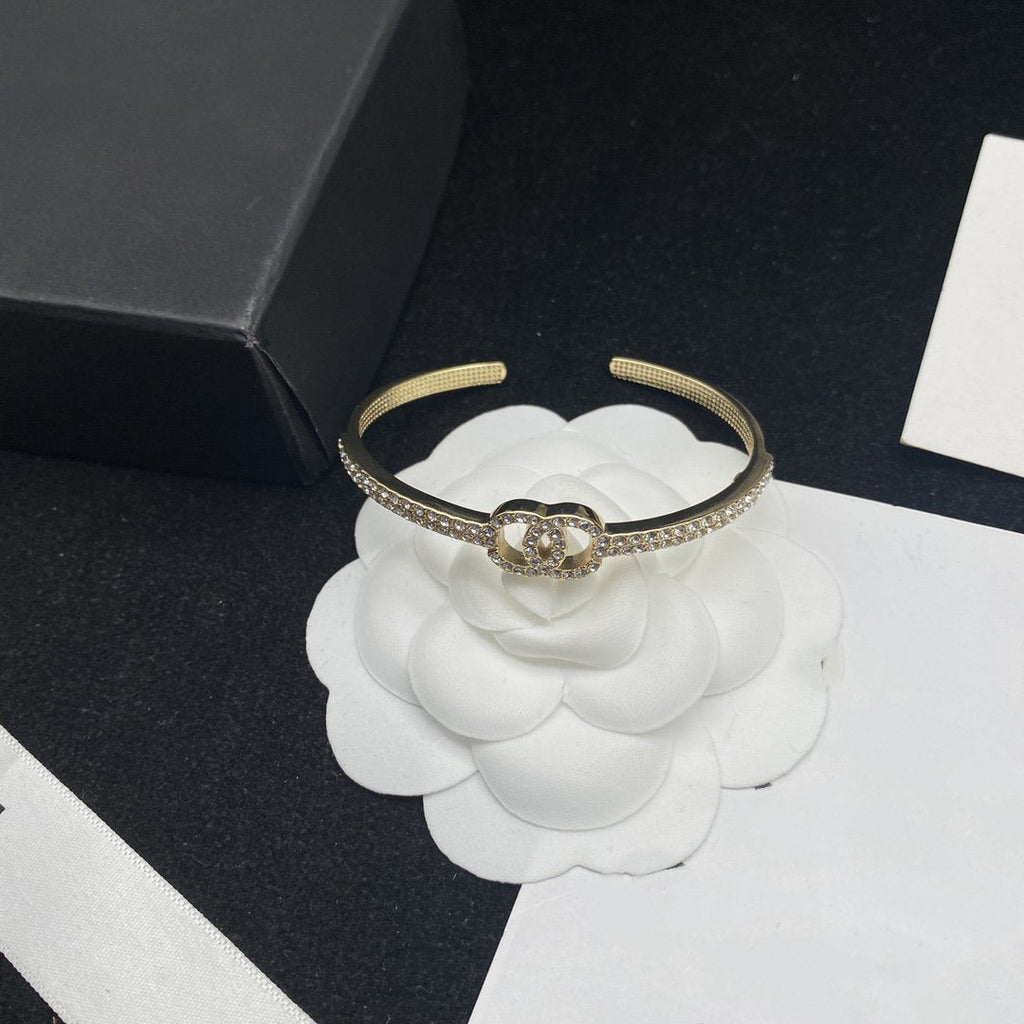 Chanel Gold Diamond Bracelet