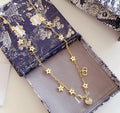 DIOR CD STAR LOVE NECKLACE WITH THE SAME MATERIAL