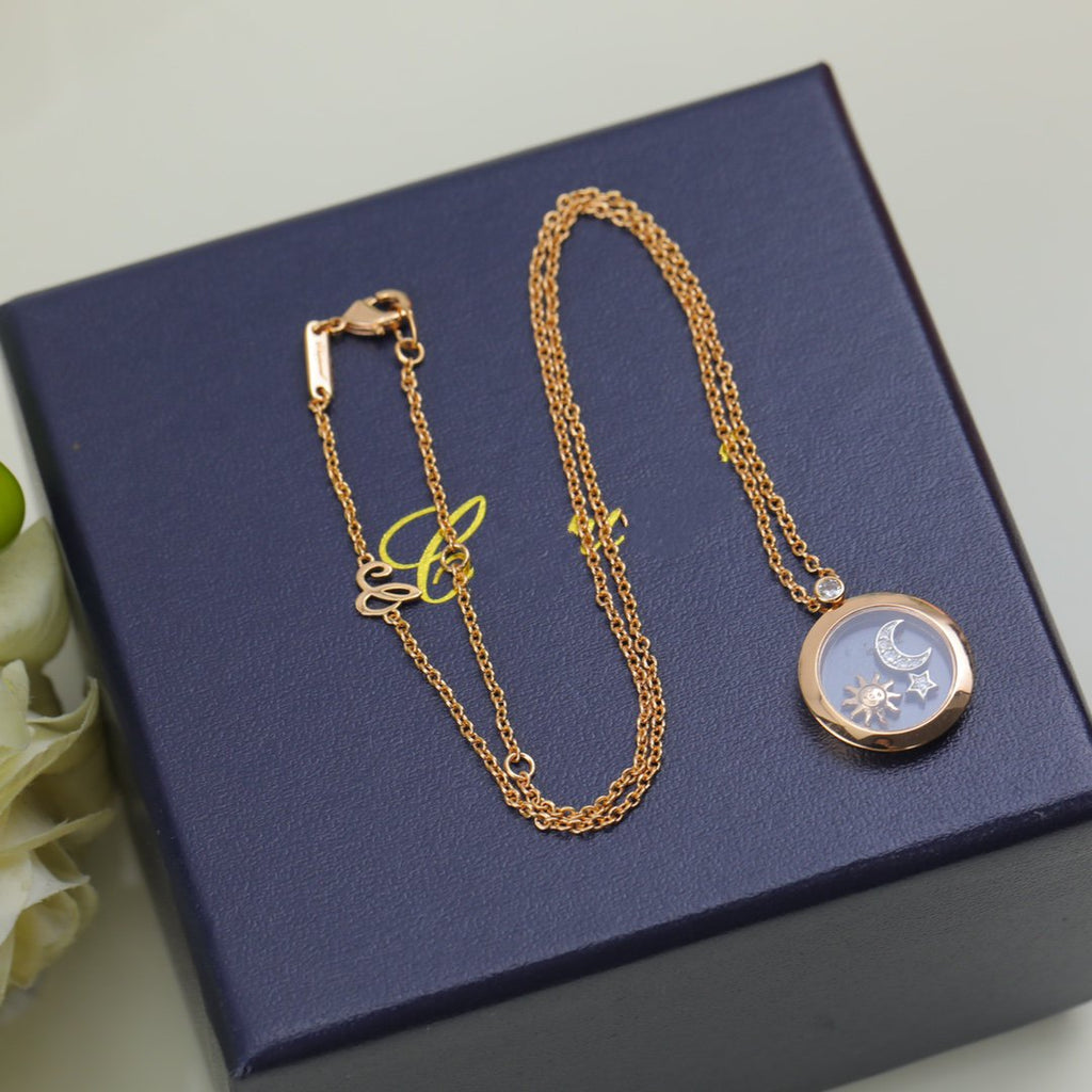 CHOPARD SUN MOON STAR NECKLACE