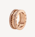 BVLGARI ZERO 1 ROCK DIAMOND PINK GOLD