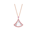 BVLGARI DREAM NECKLACE MOP DIAMOND PINK