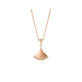 BVLGARI DREAM NECKLACE PINK GOLD DIAMOND