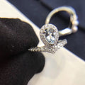 CHAUMET JOSEPHINE RING TURQUOISE SILVER DIAMOND