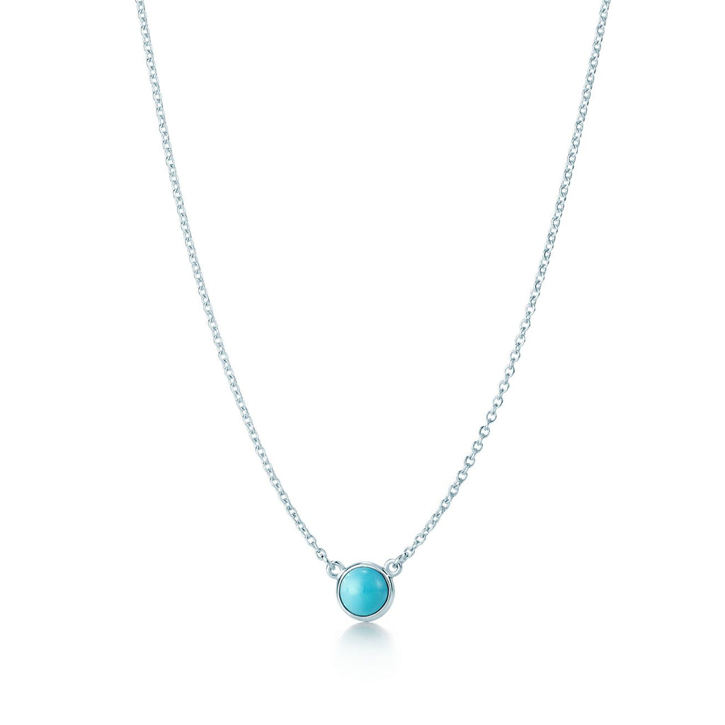 TIFFANY YARD TURQUOISE NECKLACE SILVER