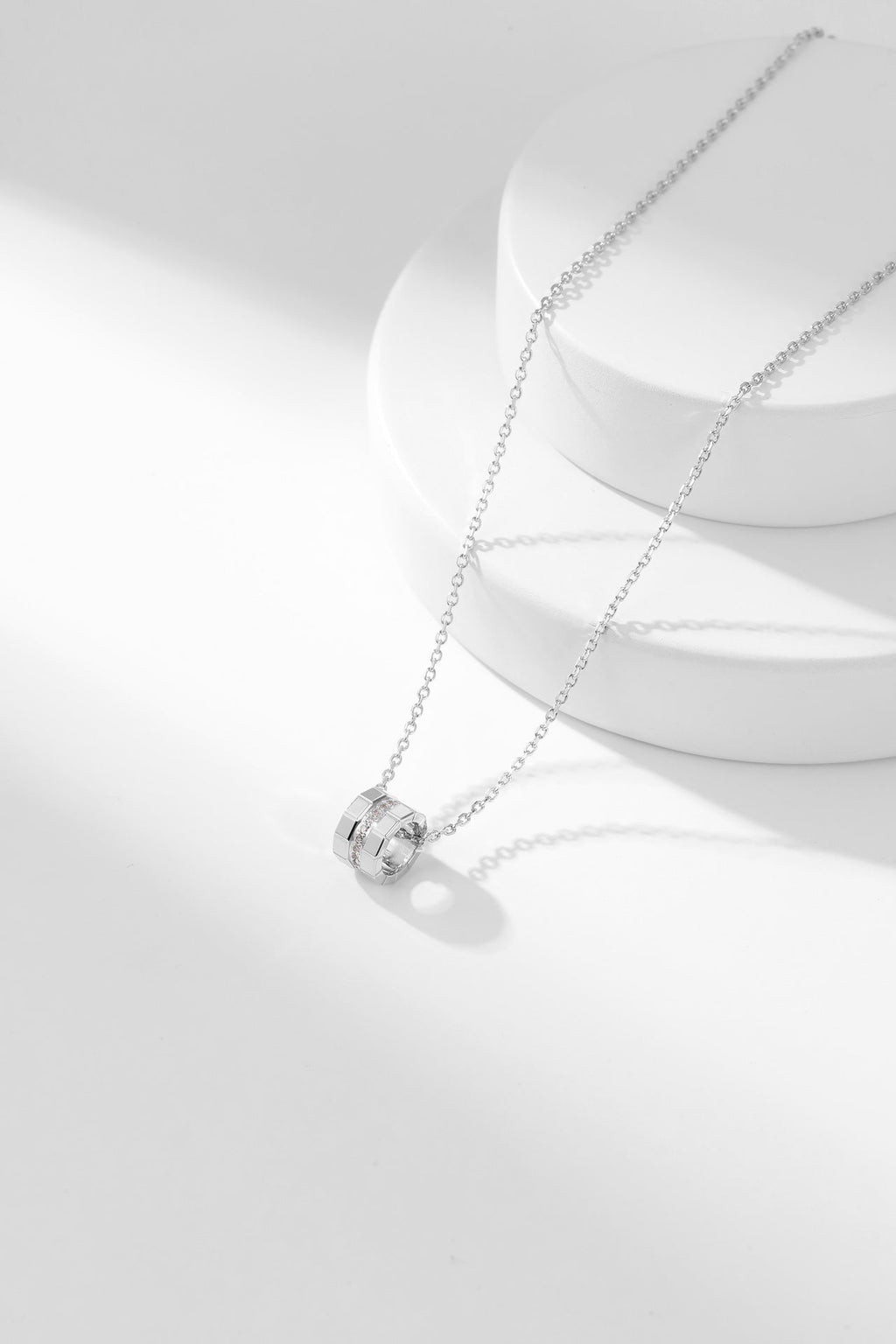 CHOPARD small ice cube diamond necklace