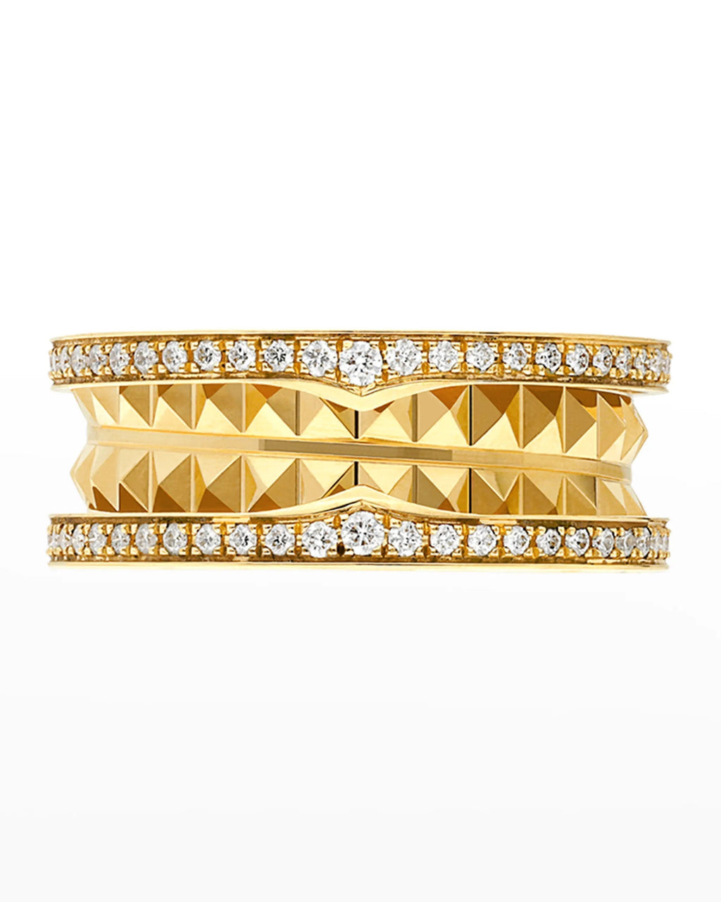 BVLGARI ZERO 1 GOLD DIAMOND RING